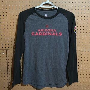 Arizona Cardinals NFL, long sleeve shirt size M 10/12